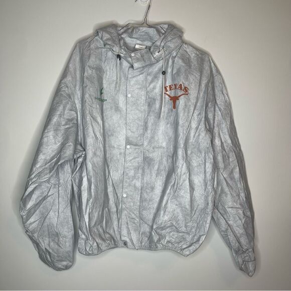 Frogg Toggs Outer Wear University of Texas‎ Logo Rain Jacket Size Large - Picture 4 of 5